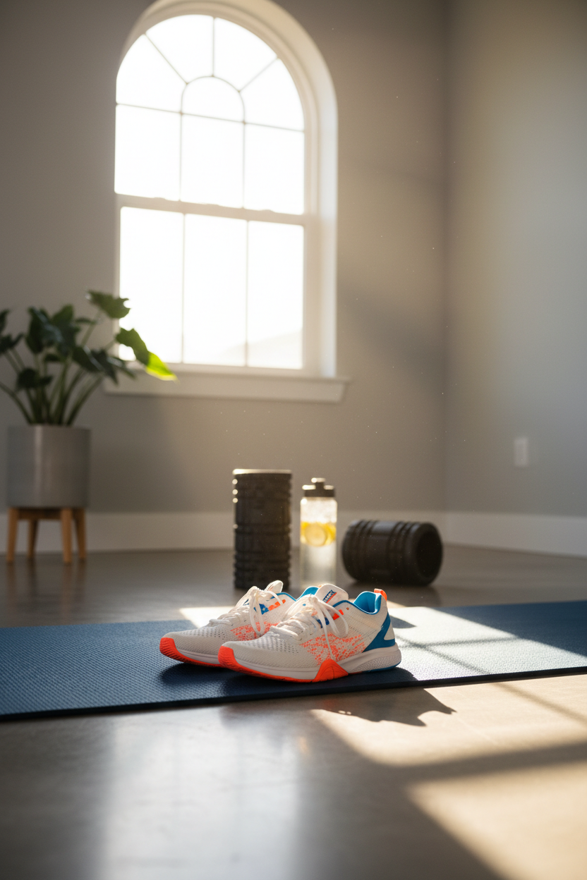 Adjustable Dumbbell Pair — 5 to 50 lb